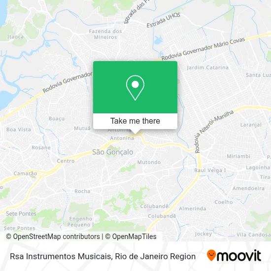 Rsa Instrumentos Musicais map