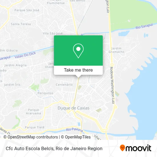 Cfc Auto Escola Belo's map