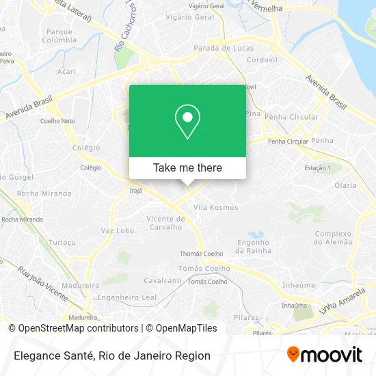 Elegance Santé map