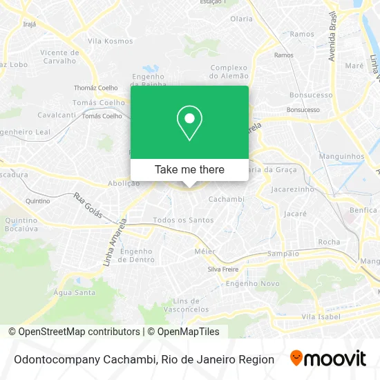 Odontocompany Cachambi map