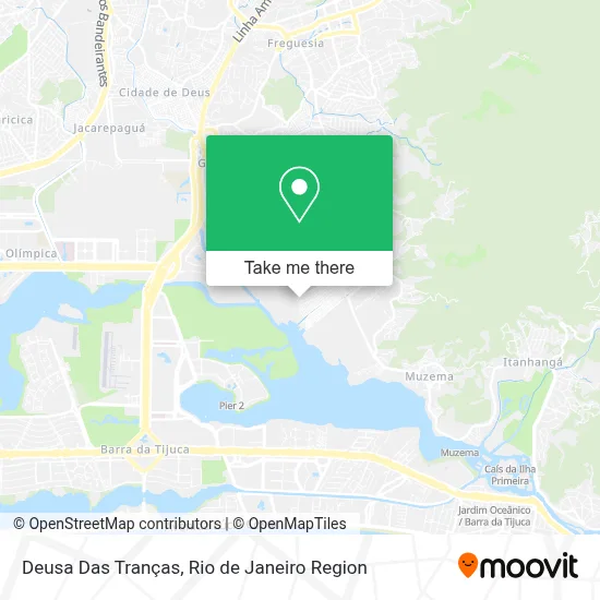 Deusa Das Tranças map