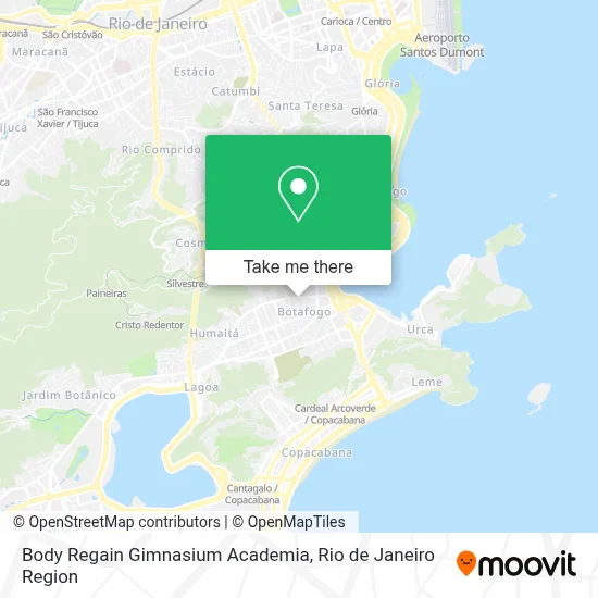 Body Regain Gimnasium Academia map