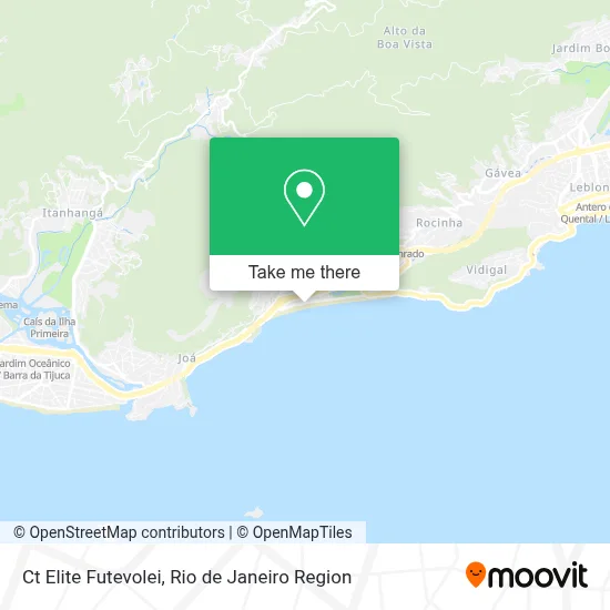 Ct Elite Futevolei map