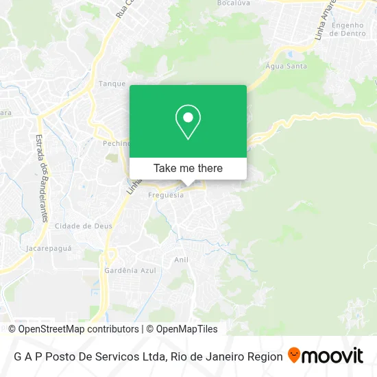 G A P Posto De Servicos Ltda map