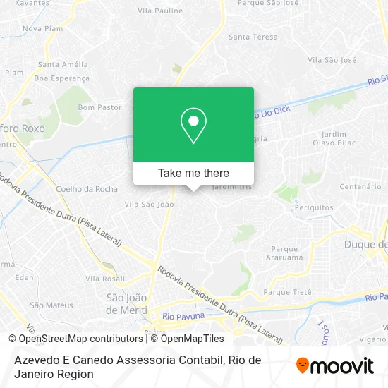 Azevedo E Canedo Assessoria Contabil map