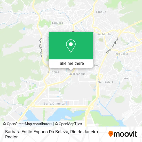 Barbara Estilo Espaco Da Beleza map