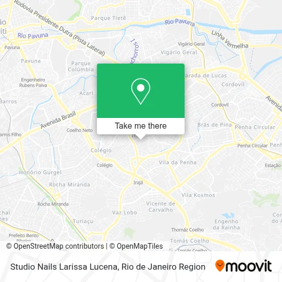 Studio Nails Larissa Lucena map