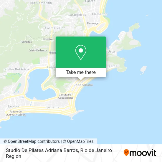 Studio De Pilates Adriana Barros map