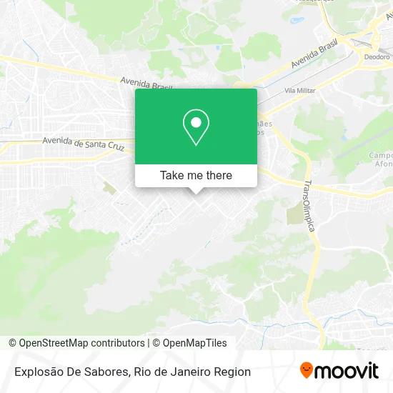 Explosão De Sabores map
