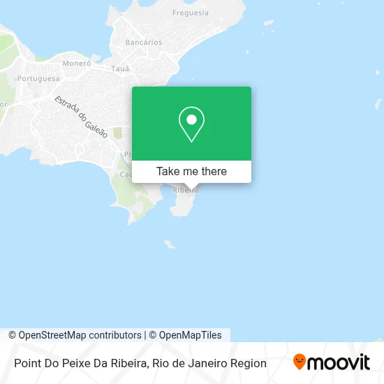 Point Do Peixe Da Ribeira map