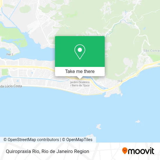 Quiropraxia Rio map