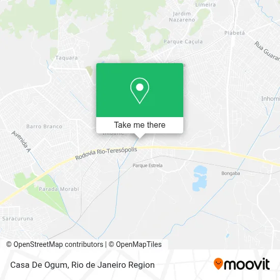 Casa De Ogum map