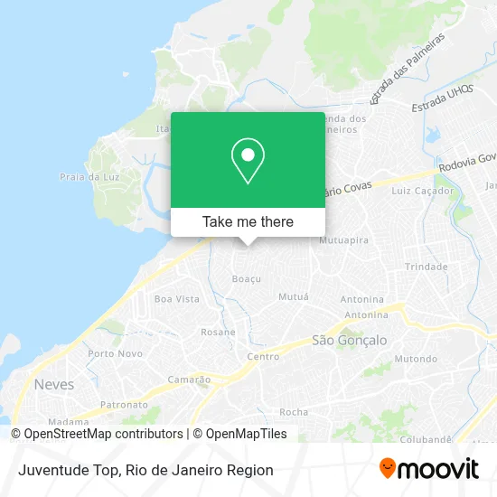 Juventude Top map