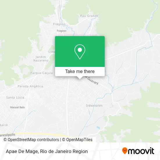 Apae De Mage map
