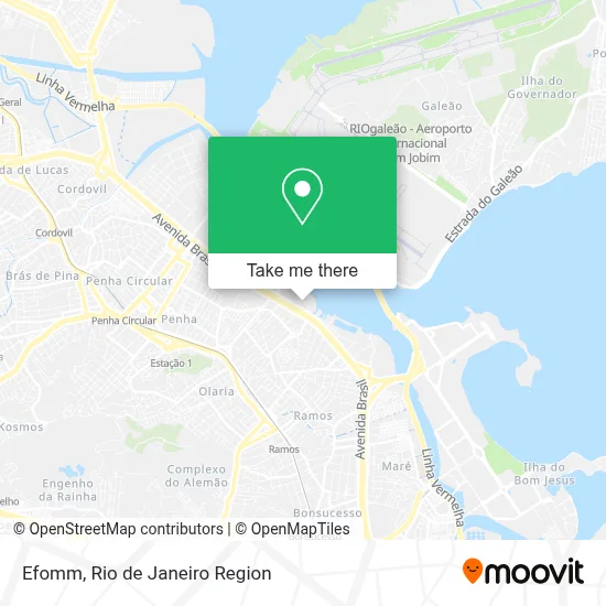 Efomm map