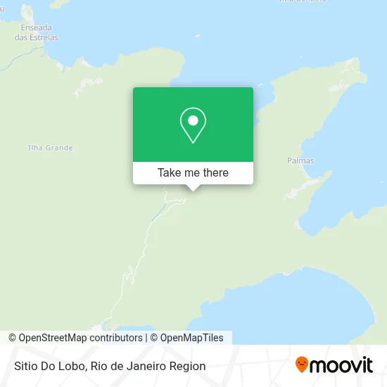 Sitio Do Lobo map