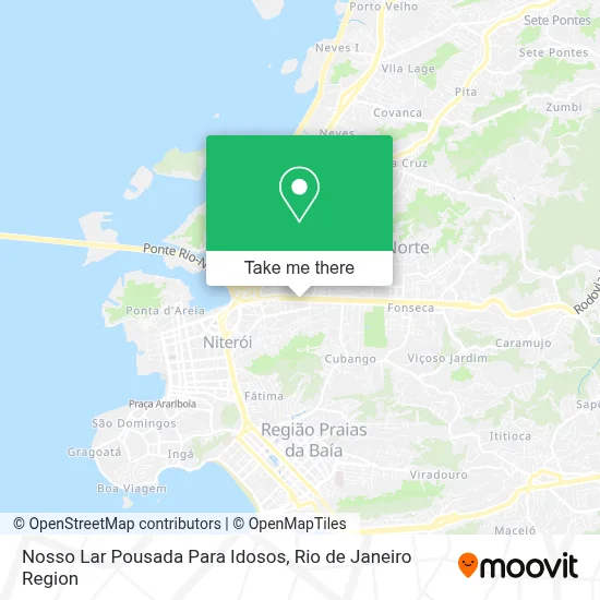 Nosso Lar Pousada Para Idosos map