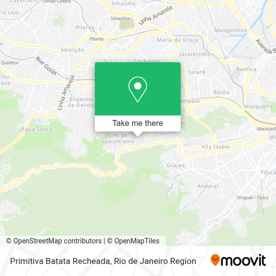 Primitiva Batata Recheada map