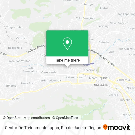 Centro De Treinamento Ippon map