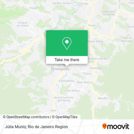 Júlia Muniz map
