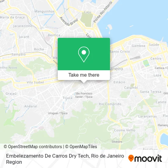 Embelezamento De Carros Dry Tech map