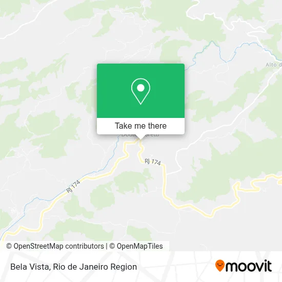 Bela Vista map