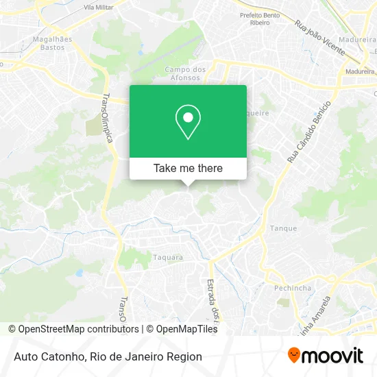 Auto Catonho map