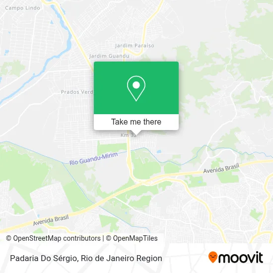 Padaria Do Sérgio map