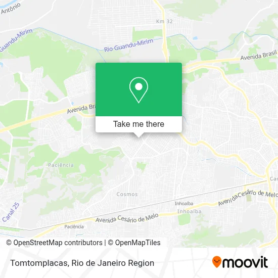 Tomtomplacas map