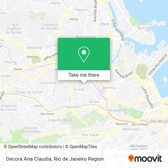 Decora Ana Claudia map