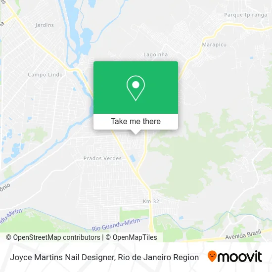 Joyce Martins Nail Designer map