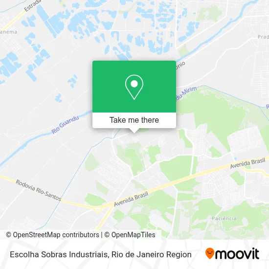 Escolha Sobras Industriais map