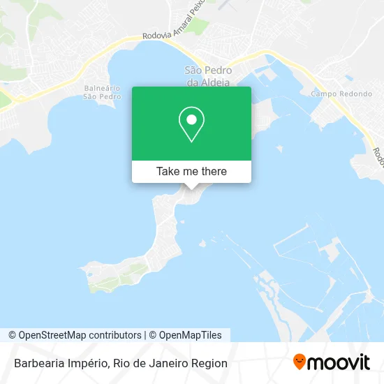 Barbearia Império map