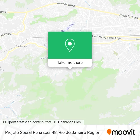Projeto Social Renascer 48 map