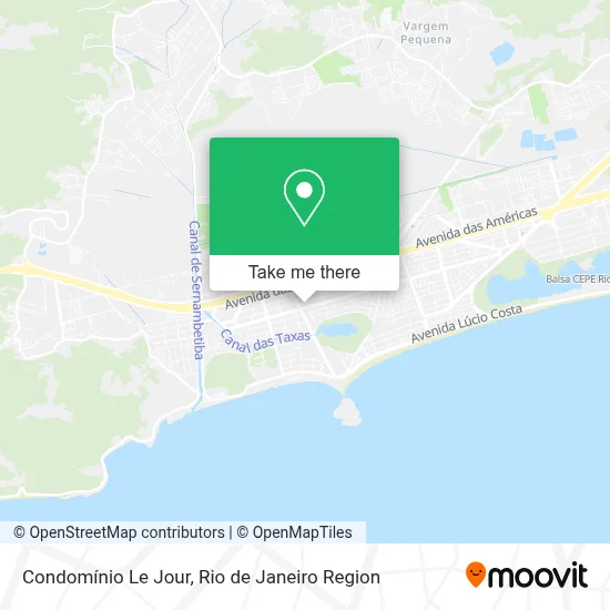 Condomínio Le Jour map