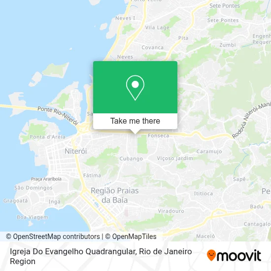 Igreja Do Evangelho Quadrangular map