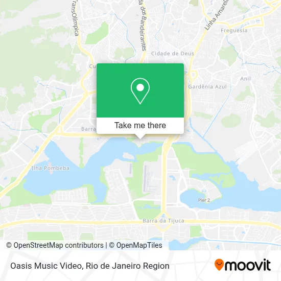 Oasis Music Video map