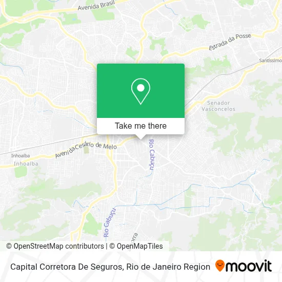 Capital Corretora De Seguros map