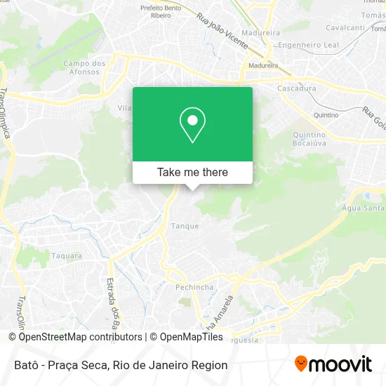 Batô - Praça Seca map