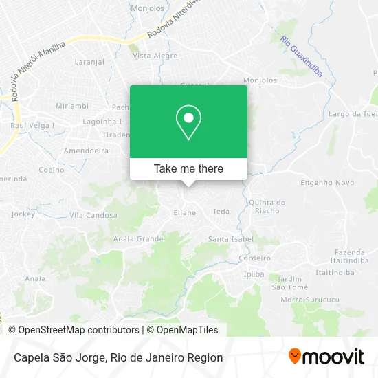 Capela São Jorge map