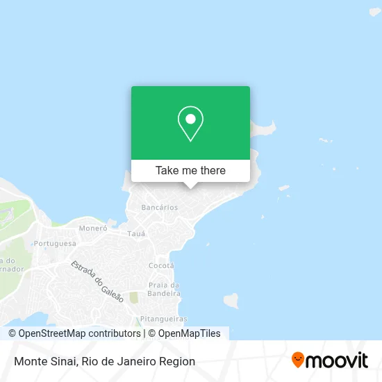 Monte Sinai map