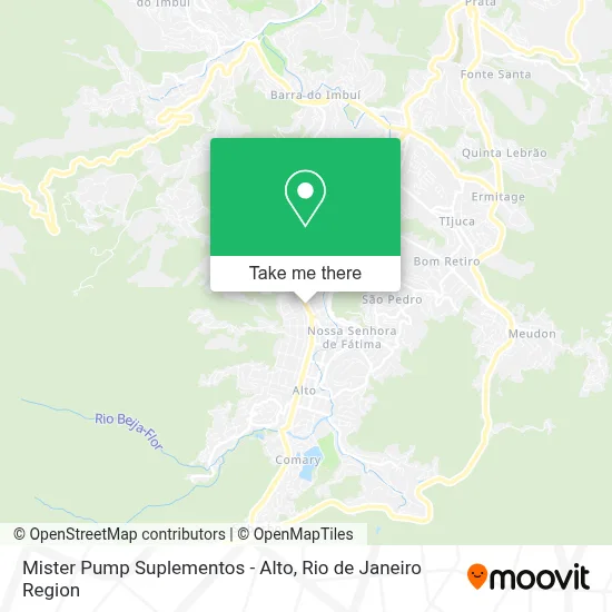 Mister Pump Suplementos - Alto map