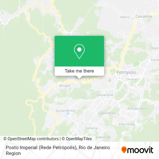 Posto Imperial (Rede Petrópolis) map