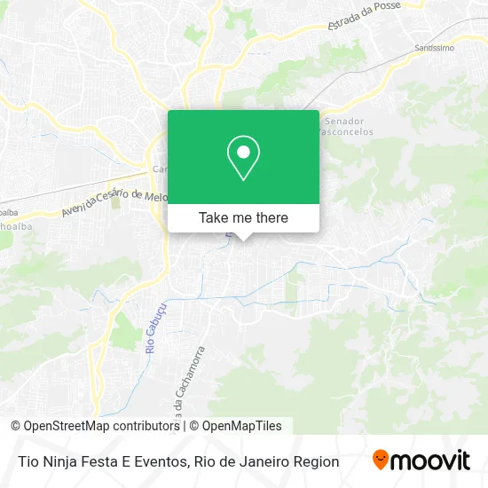 Tio Ninja Festa E Eventos map