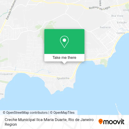 Creche Municipal Ilca Maria Duarte map