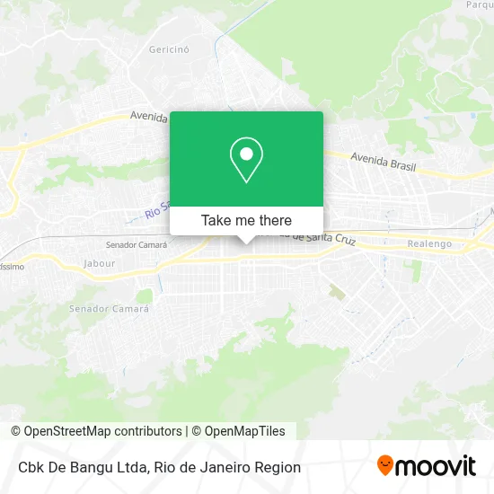 Cbk De Bangu Ltda map