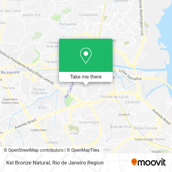 Kel Bronze Natural map