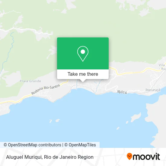 Aluguel  Muriqui map