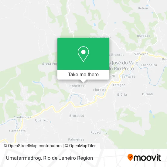 Umafarmadrog map