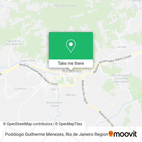 Podólogo Guilherme Menezes map